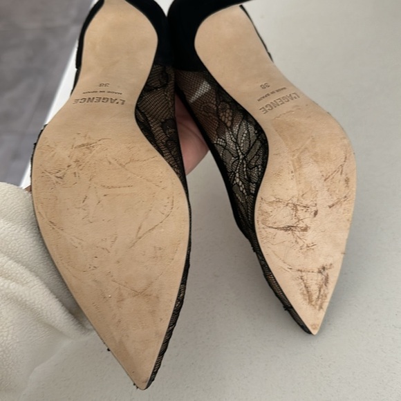 L'agence Simone Lace Pumps In Black size 38 Brand new with box - Picture 5 of 10